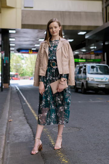 SA: Silvana Weyerhauser-Maher, student, Stephens Place Adelaide. "I love to feel my personality comes through in my outfits."