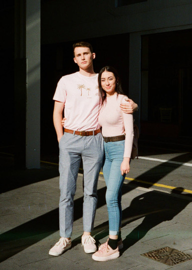 Conor Bond & Aranza Figueroa, <a href="http://www.rundlestreet.com.au/" target="_blank">Rundle St East</a>, Adelaide. “This wasn’t planned.” Photo: Dylan Starczak