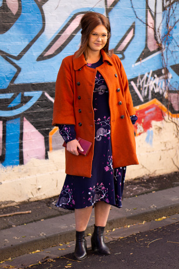 Melbourne: Anabelle Kay, Store Manager, Gertrude St. "Vintage, 70's, loud." Photo: Hannah Guyer