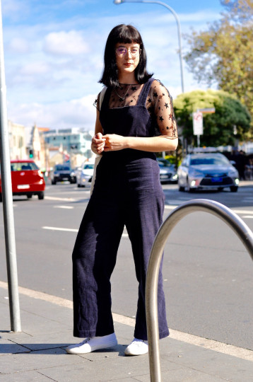 NSW: Isabella Johnston, consultant, Newtown. “I usually weat half thrifted and half store bought. That way no one would be wearing the same outfit.” Photo: Stacey Pallaras