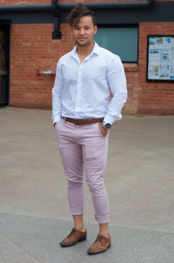 SA: Ali Ahmadi, student & stylist, Bowden. “I see fashion as a way of speaking your mind.”