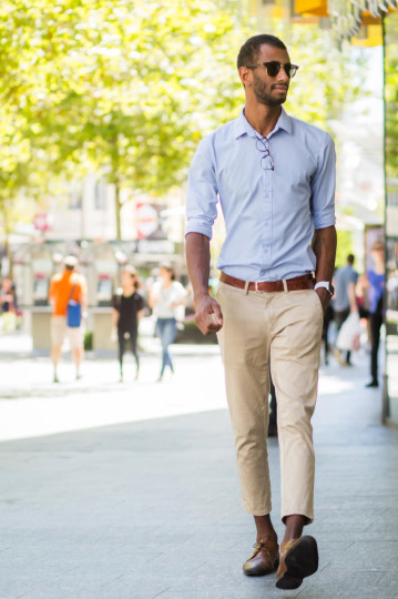 WA: Sebastian Sippel, Duty Manager, Hay St. “My style is French casual, classic simple.” Photo: Alain Quah