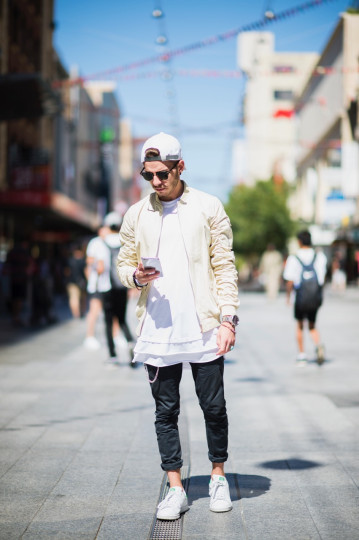SA: Matthew, Rundle Mall, Adelaide. “I dress to epitomise my personality.” Photo: Eli Francis