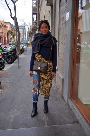 SA: Anna Enriquez, retail, Union St.  “I like wearing street wear. Photo: Stacey