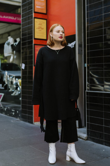 VIC: Bethany Sturt, Little Collins St. “Just plain and simple.”