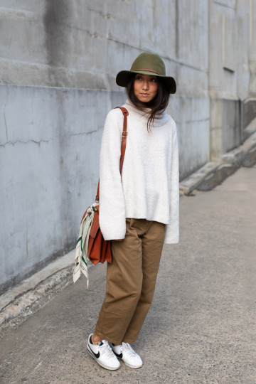 NSW: Angela Kim, Kirribilli. “Not so much into trends, interested in casual Norwegian style.” Photo: Maree Turk