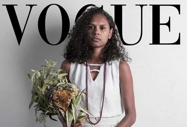 Aboriginal Model Cassie Puruntatameri's Vogue Challenge