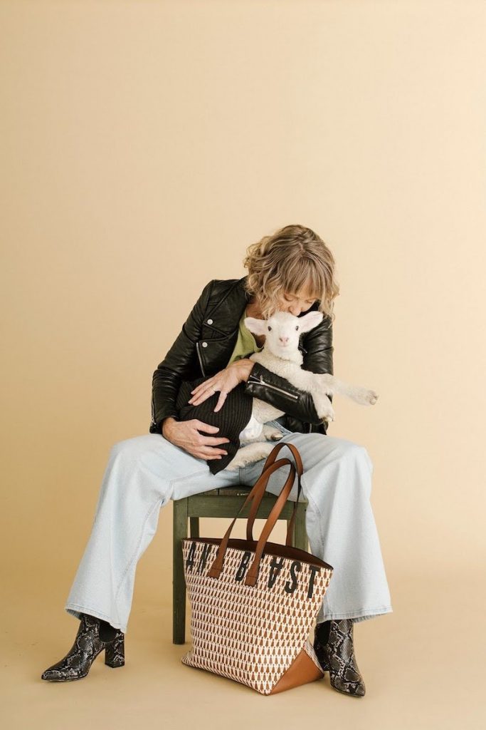 Sustainable fashion styling for Four Paws