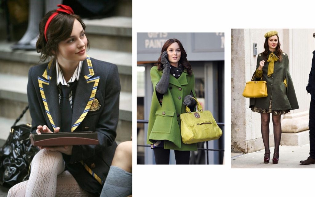 Fashion Icons from TV BLAIR WALDORF IN DIFFERENT outfits