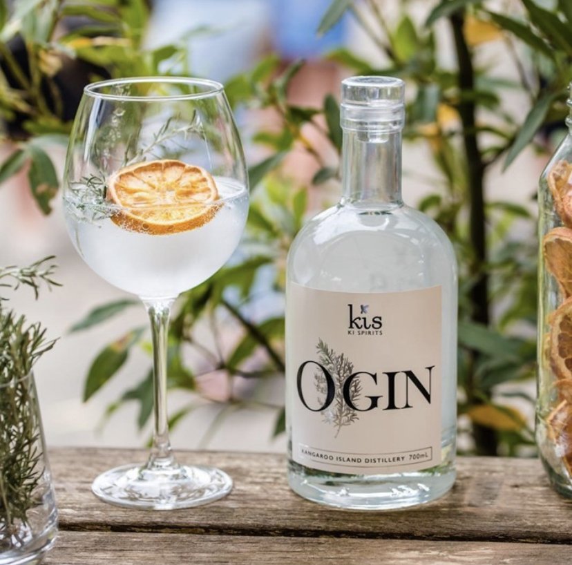 Gin in a bottle with Glass by KIS distillers, taking part in Tasting Australiaby