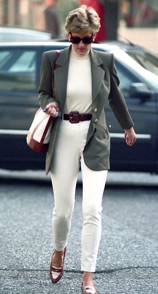 Princess Diana in Casual Chic daywear