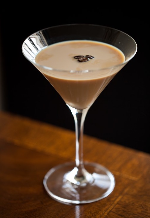 Baileys Espresso Martini in Cocktail Glass