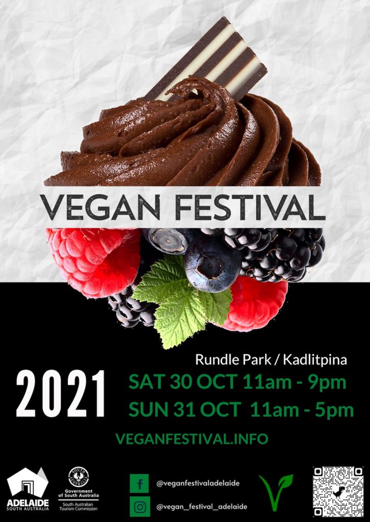 Vegal Festival Adelaide 2021 Official Poster